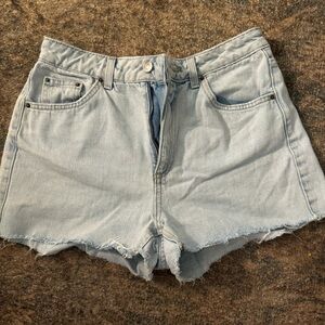 Topshop Moto Mom Denim short